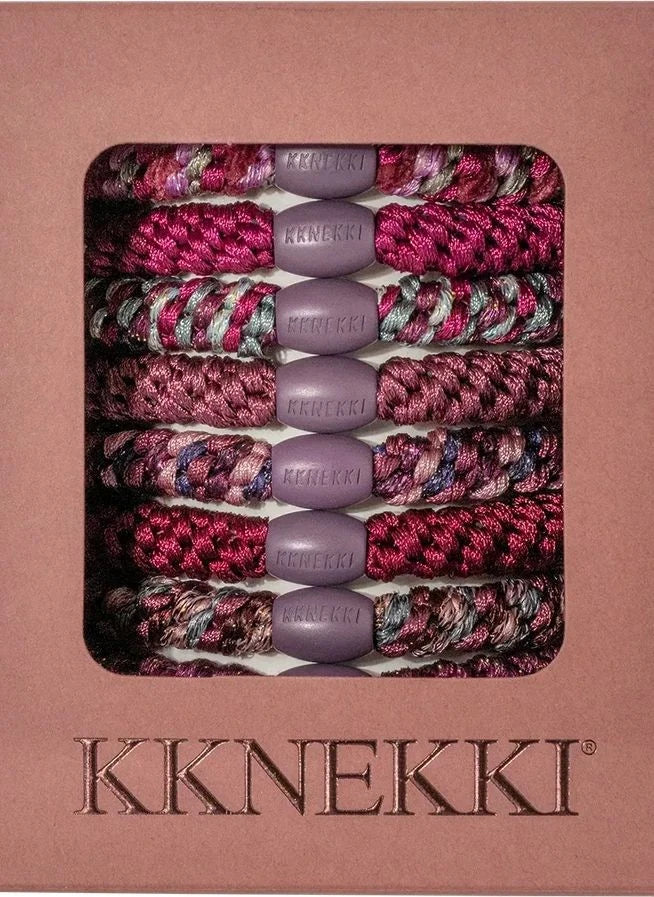 Bon Dep - Juego de 8 coleteros Kknekki Plum Edition | Morado