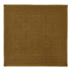 Alfombrilla de baño Haomy - Kymi conton | Dorado