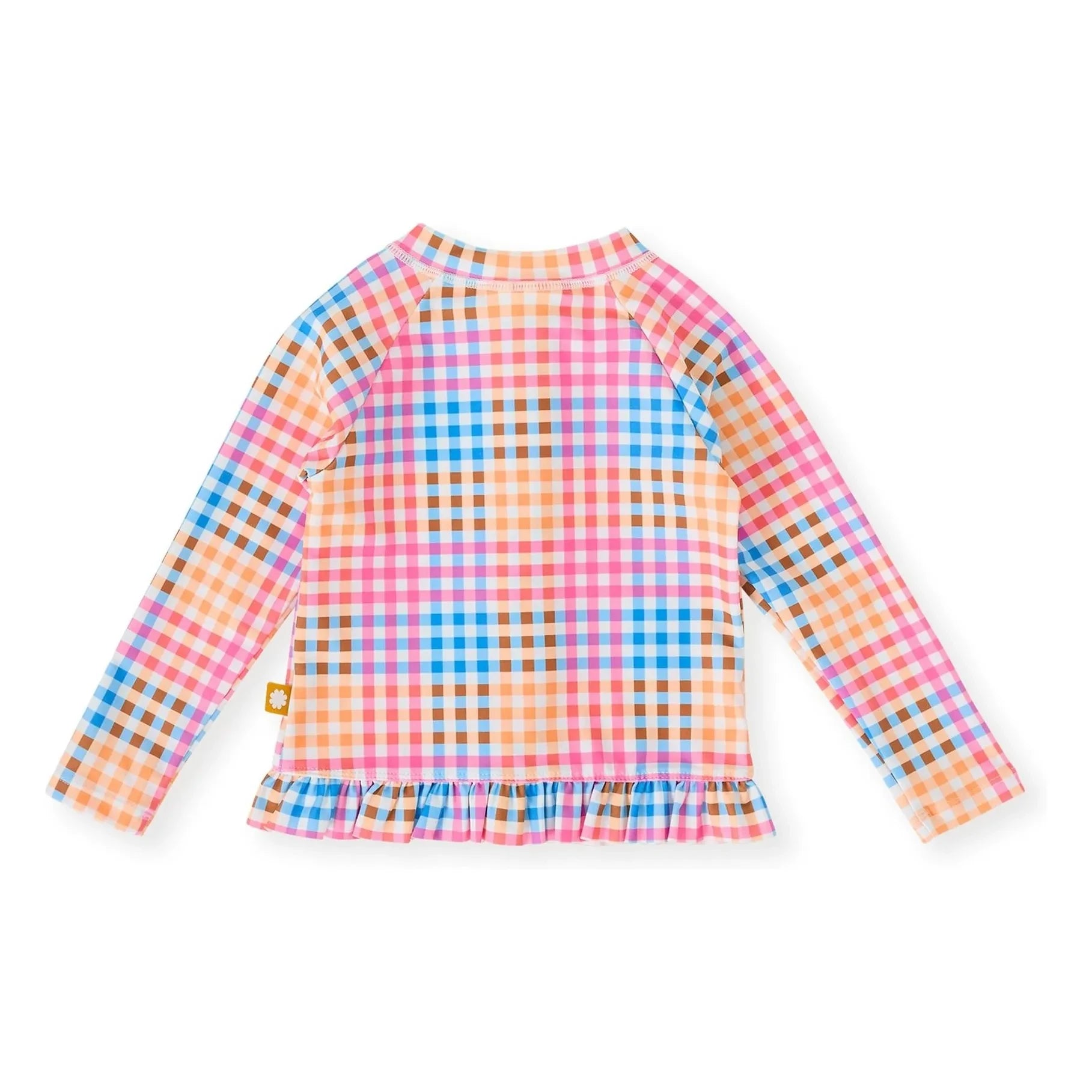 Goldie + Ace - Camiseta a cuadros anti-UV | Rosa