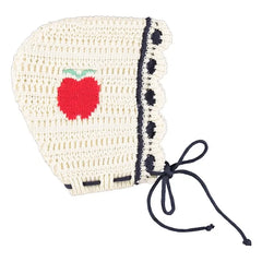 Bebe Organic - Daisy Apple Organik Pamuk Bere | Ecru
