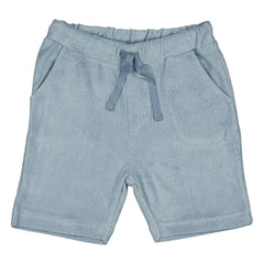 Louis Louise - Pantalones cortos bermudas de rizo Brooklyn | Gris azulado