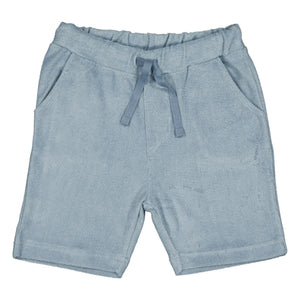 Louis Louise - Pantalones cortos bermudas de rizo Brooklyn | Gris azulado