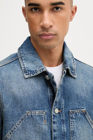 Chaqueta vaquera de algodón para hombre AllSaints EXILE