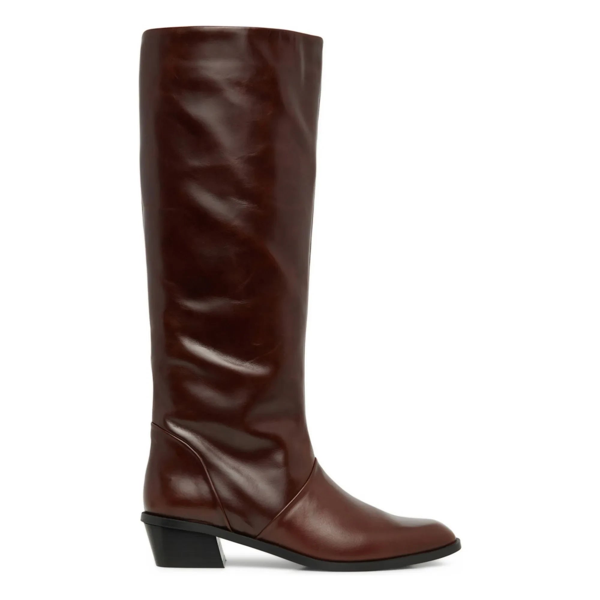 Augusta - Botas de cuero Sarah | Chocolate