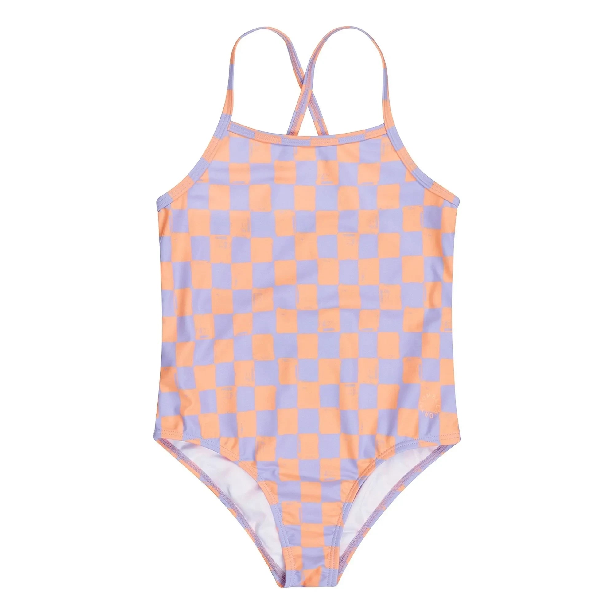 Tumble N'Dry - Bañador Alagoas Damier Fibras Recicladas | Lavanda