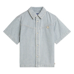 Scotch & Soda - Camisa vaquera de rayas | Azul claro