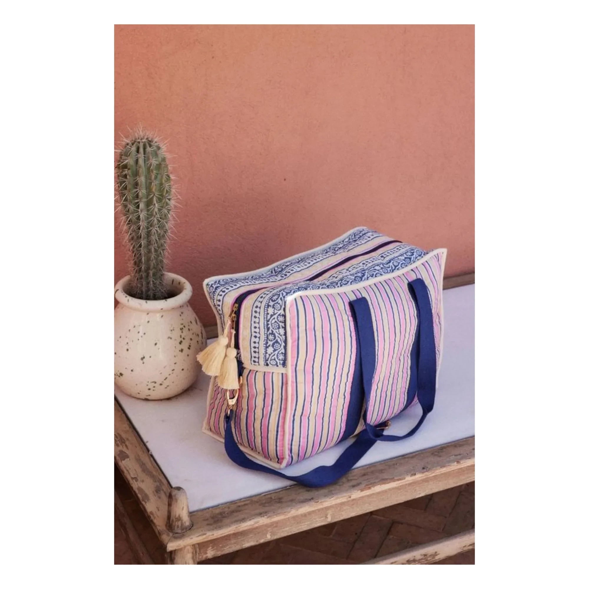 Louise Misha - Bolso Lilio 36h de algodón orgánico | Rosa