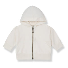 1+ in the family - Comarruga Sudadera con Capucha | Blanco
