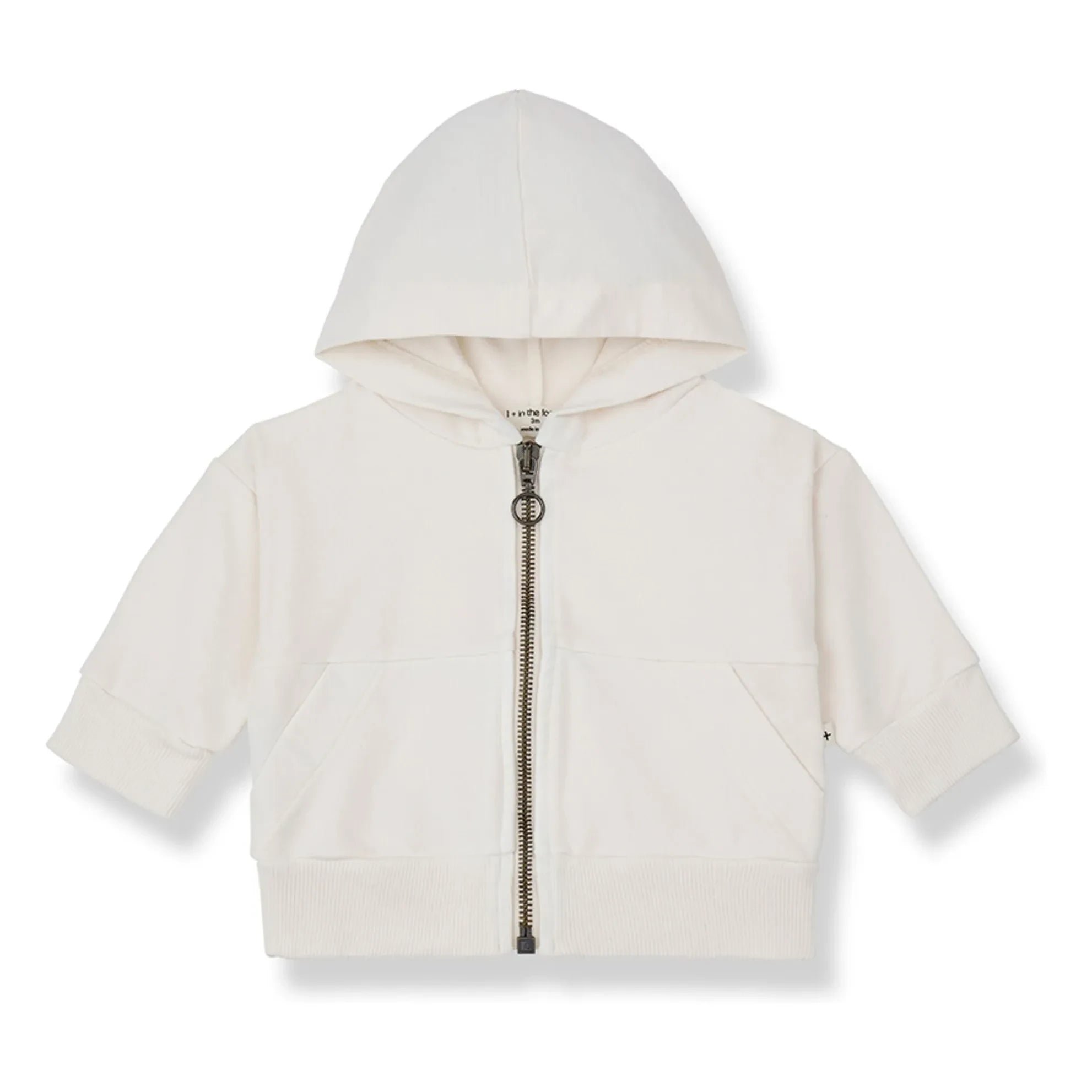 1+ in the family - Comarruga Sudadera con Capucha | Blanco