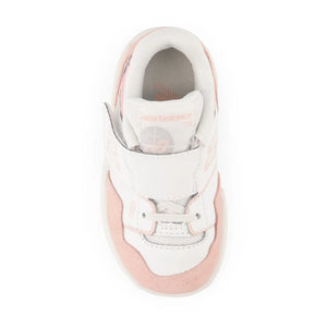 New Balance - Klasik Bağcıklı ve Cırt Cırtlı 550 Sneakers | Pudra Pembe