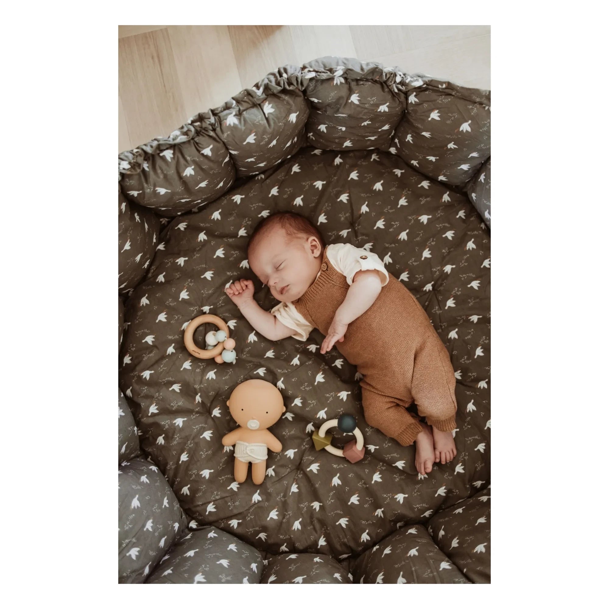 Play and Go - Alfombra de juegos Coco - Pájaros | Caqui
