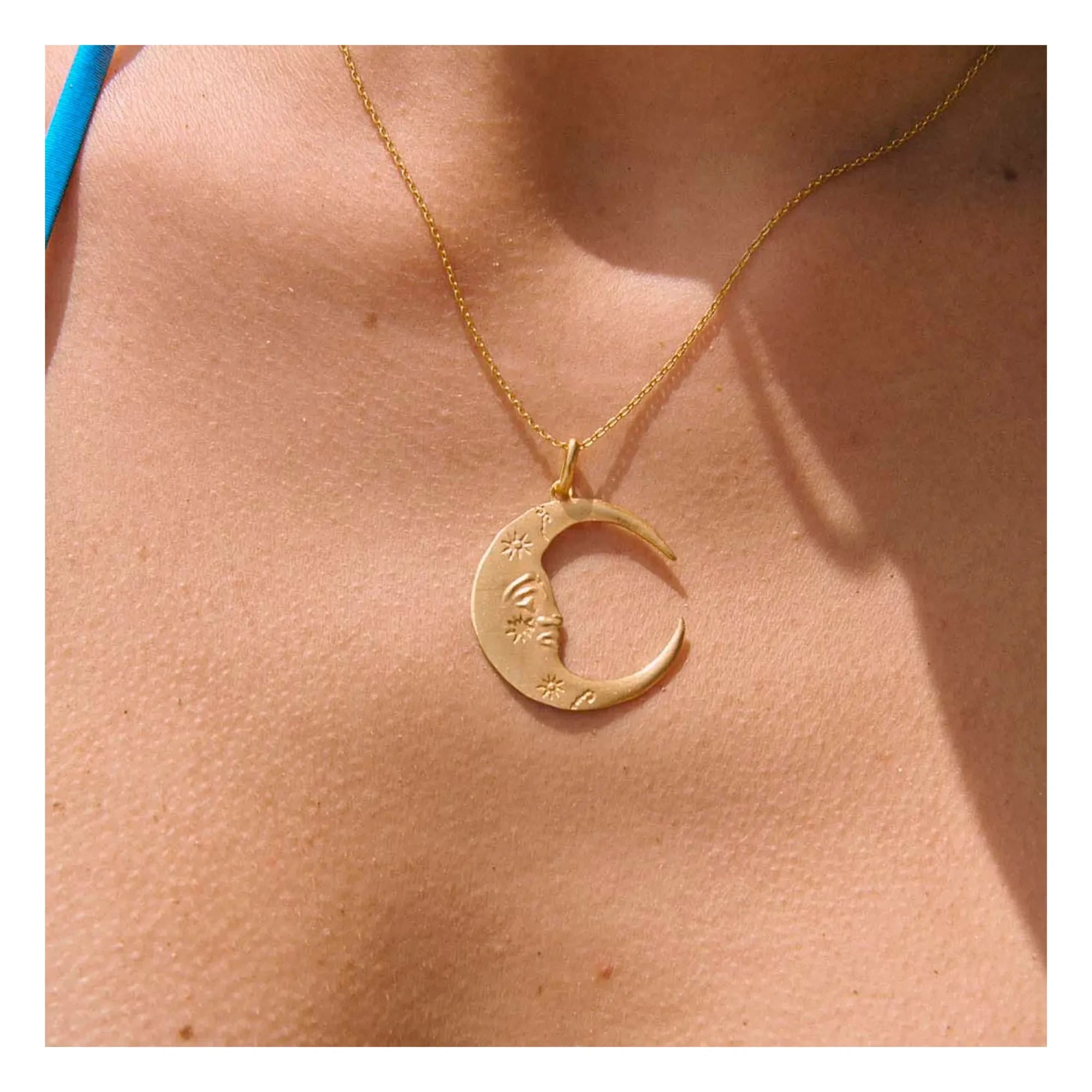 Alhaja - Collar Luna | Oro