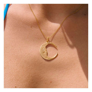 Alhaja - Collar Luna | Oro