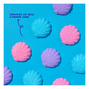 Nailmatic Kids - Bombas de Baño con Forma de Concha - Set de 2