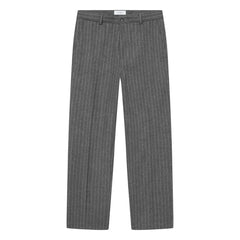Les Deux - Como Pantalón de Pinstripe de Pierna Recta a Rayas | Gris