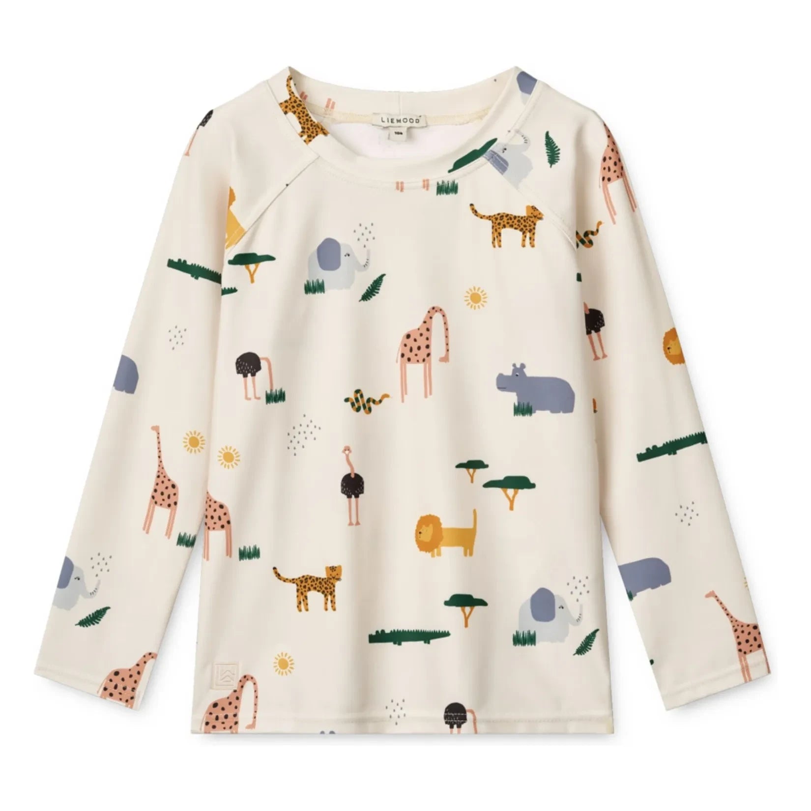 Liewood - Camiseta Protección UV Noah Fibra Reciclada | Crudo