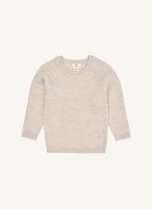 Copenhagen Colors - Krem Merinos Yünlü Fitilli Kazak