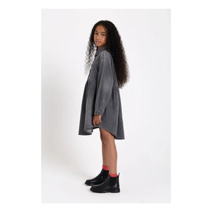 Finger in the nose - Vestido Darlin Denim | Gris denim