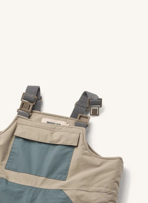 Wheat - Pantalón de esquí Loope fabricado con fibras recicladas | Gris azulado