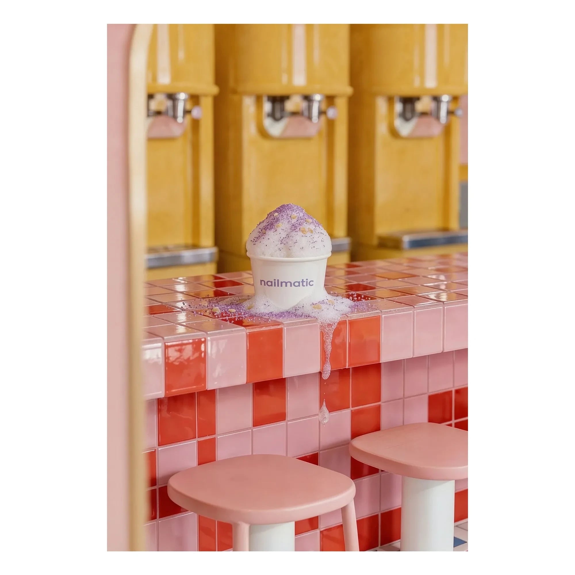 Nailmatic Kids - Sales de baño de colores crepitantes - 60 g | Morado