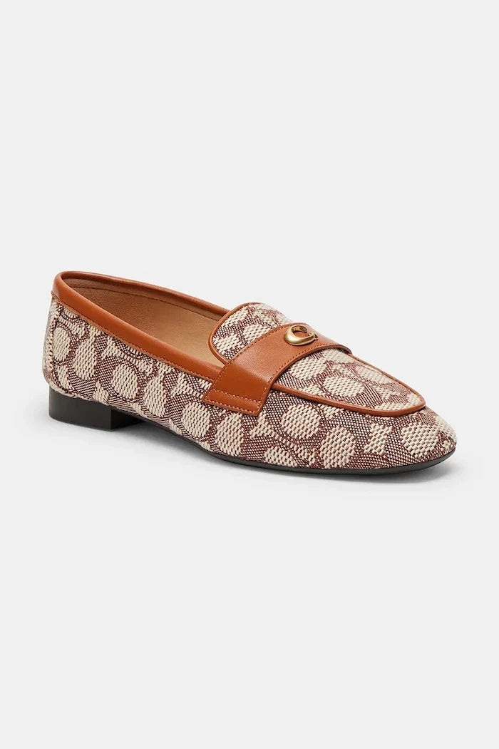 Mocasines Sculpted C Jacquard de Coach