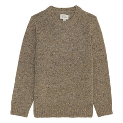 Hartford - Jersey de alpaca Donegal | Caqui jaspeado