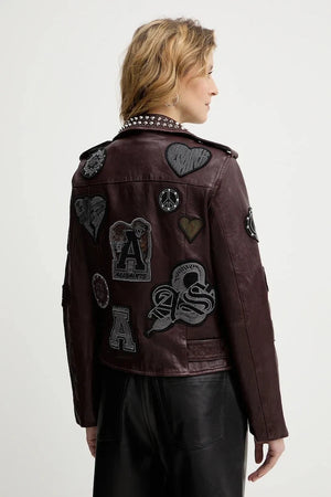 Chaqueta de cuero COLLEGE AllSaints