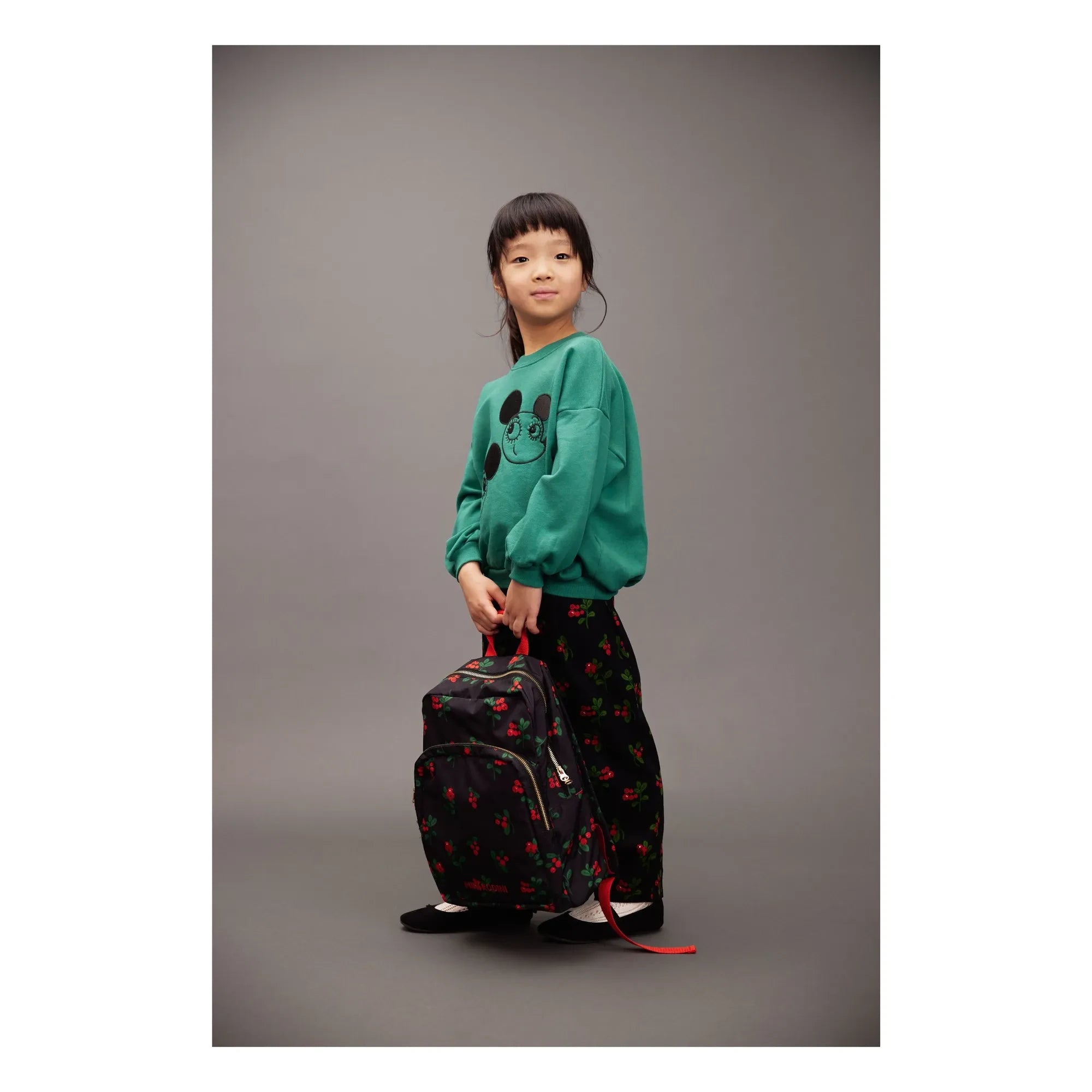 Mini Rodini - Mochila Lingonberries | Negro