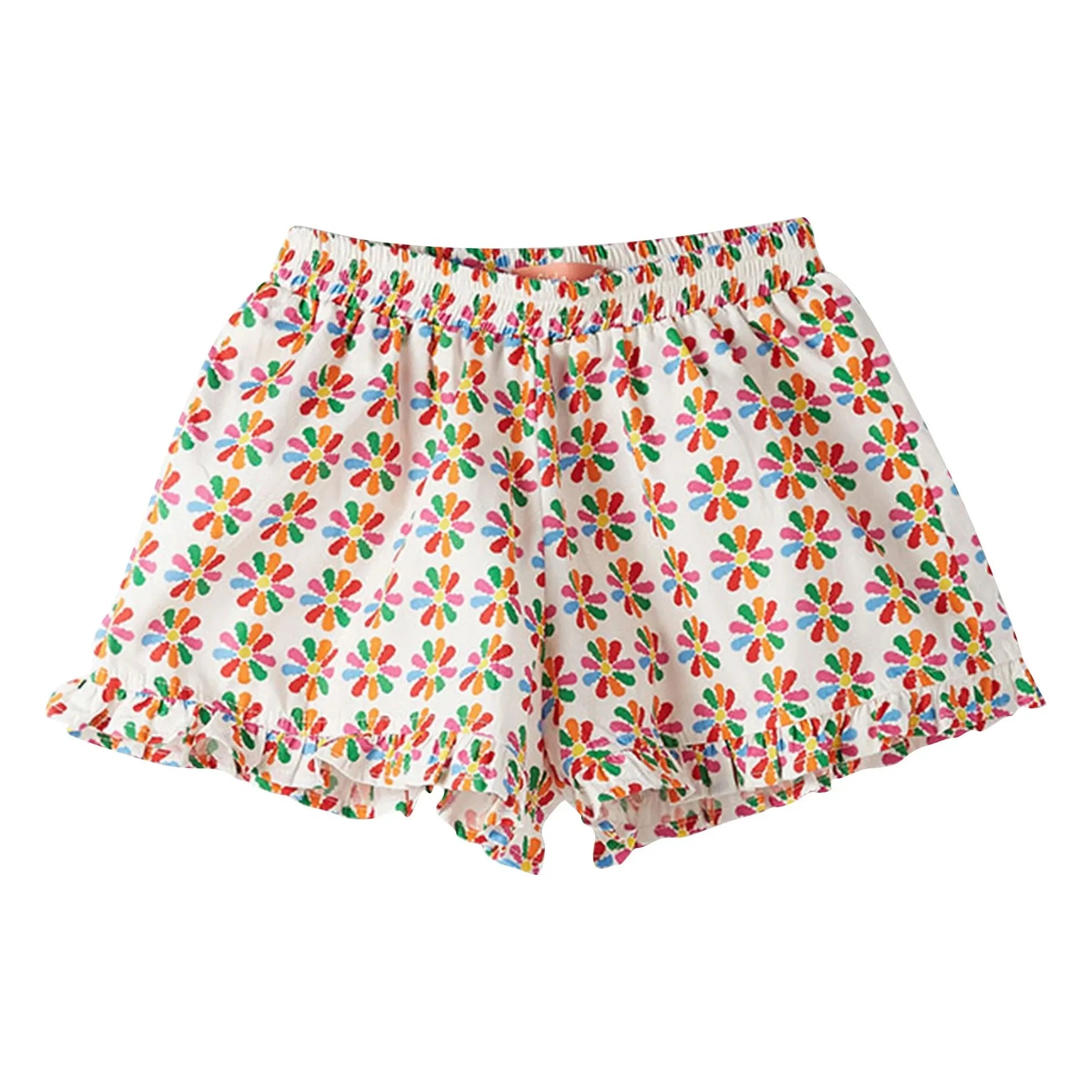 Fabula - Pantalón Corto Volante Moulin à Vent | Blanco