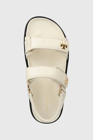 Sandalia de piel Kira Sport de Tory Burch