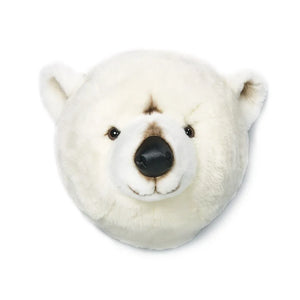 Wild & Soft - Decoración de pared de cabeza de oso polar