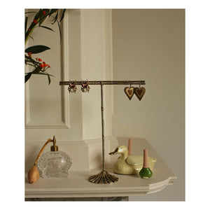 Doing Goods - Frida Bambú Reciclado Soporte para Joyas | Marrón dorado