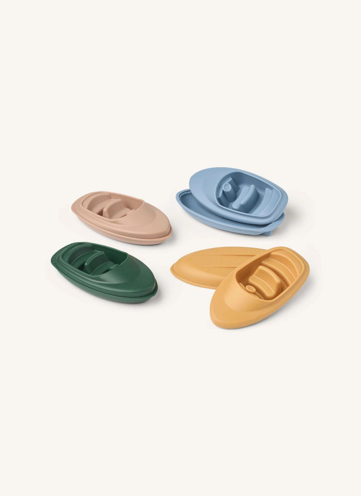 Liewood - Juguetes de baño Corin - Set de 4 | Beach Blue Multi mix