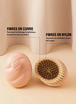 La Bonne Brosse - La Brocha Corporal Talm x La Bonne Brosse No. 01 - Para Pieles Sensibles | Rosa Pálido