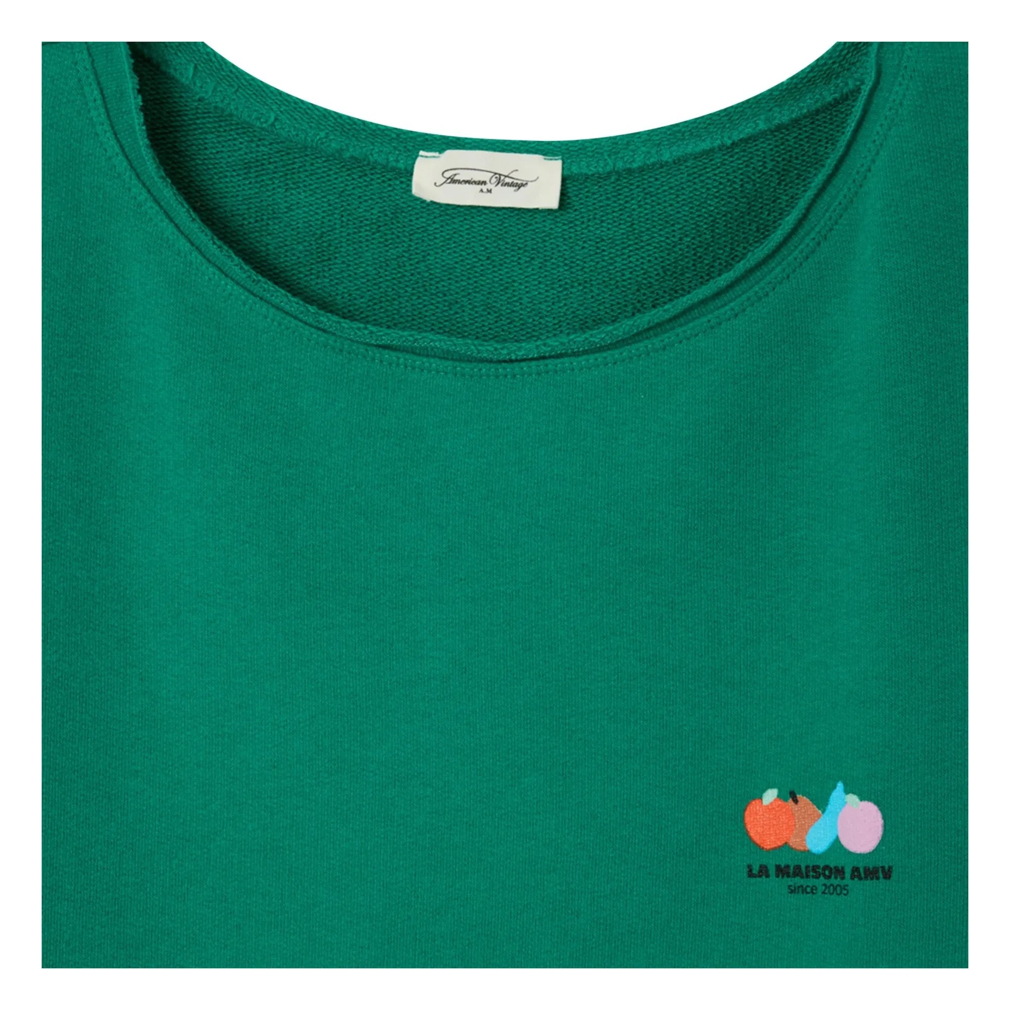 American Vintage - Camiseta de algodón Atubay | Verde menta