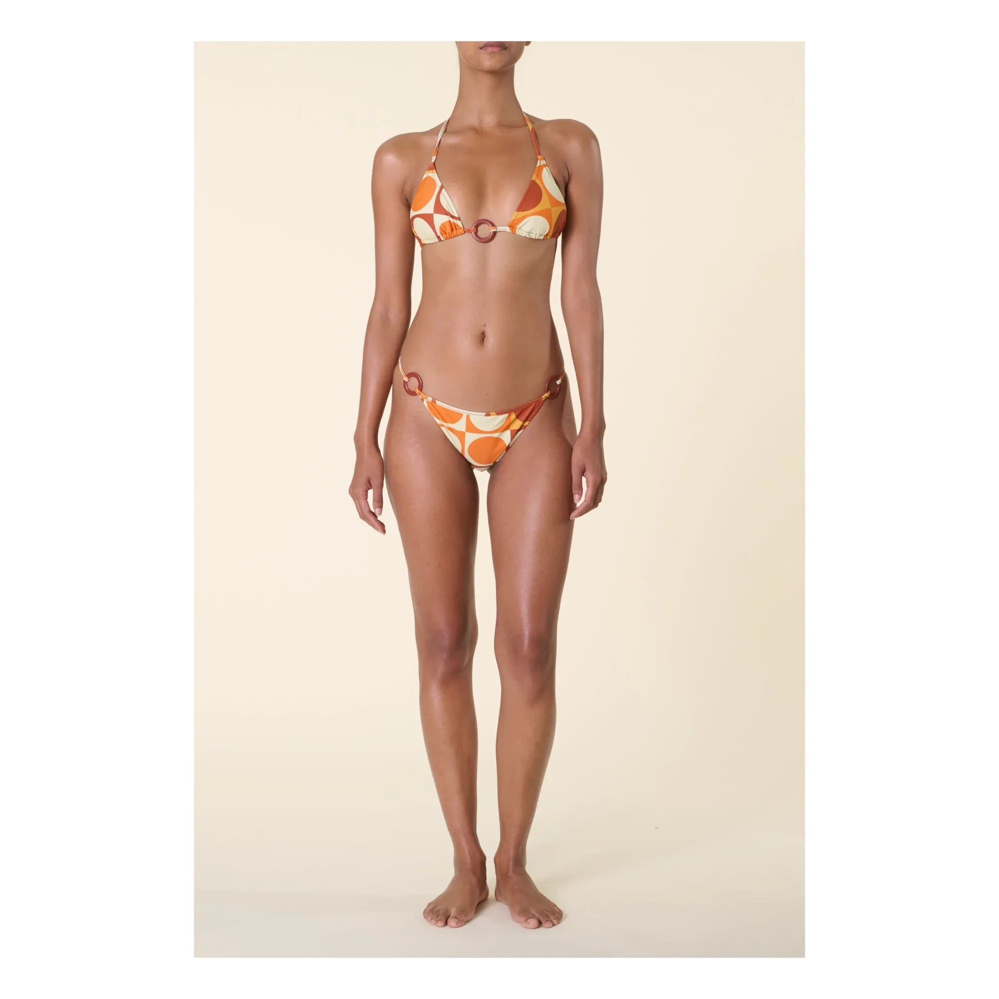 Casa Rosa - Braguita de bikini Camilla | Naranja