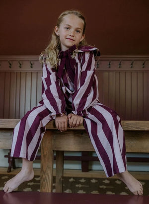 Fliink - Vestido de rayas Dolly | Rosa