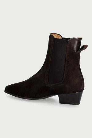 Botines de Ante Bassotte para Mujer