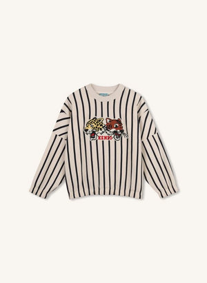 Kenzo - Jersey Kenzo Tigre a rayas | Blanco