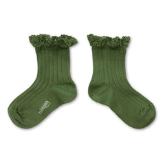 Collégien - Calcetines con volantes de encaje Lili | Avocat
