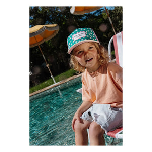 Gorra trucker curva Garden Joy Hossy - Fibras recicladas | Verde