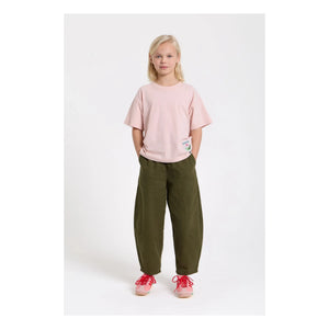 Hundred Pieces - Pantalones Gianna Twill con globos | Caqui