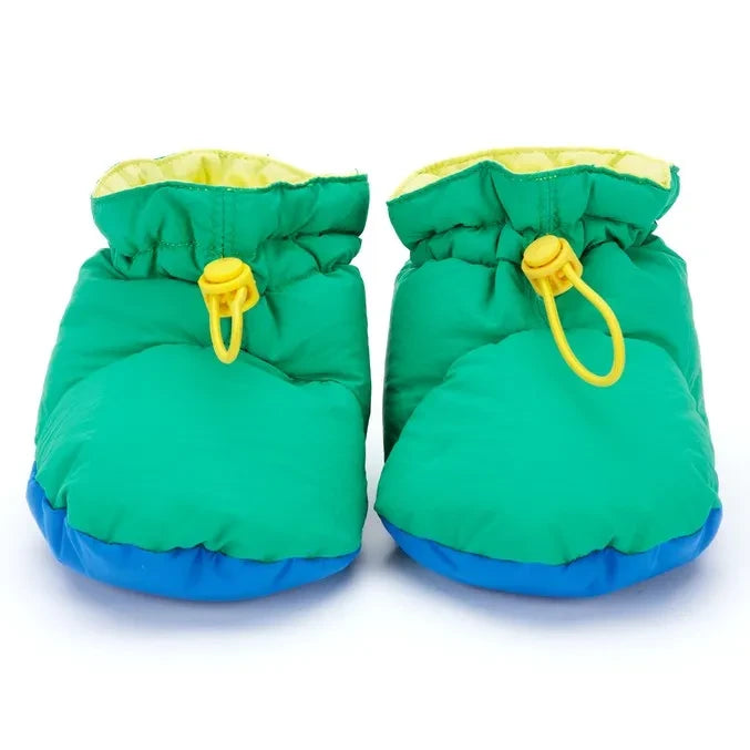 Bobo Choses - Pantuflas acolchadas de plumón de ganso | Verde