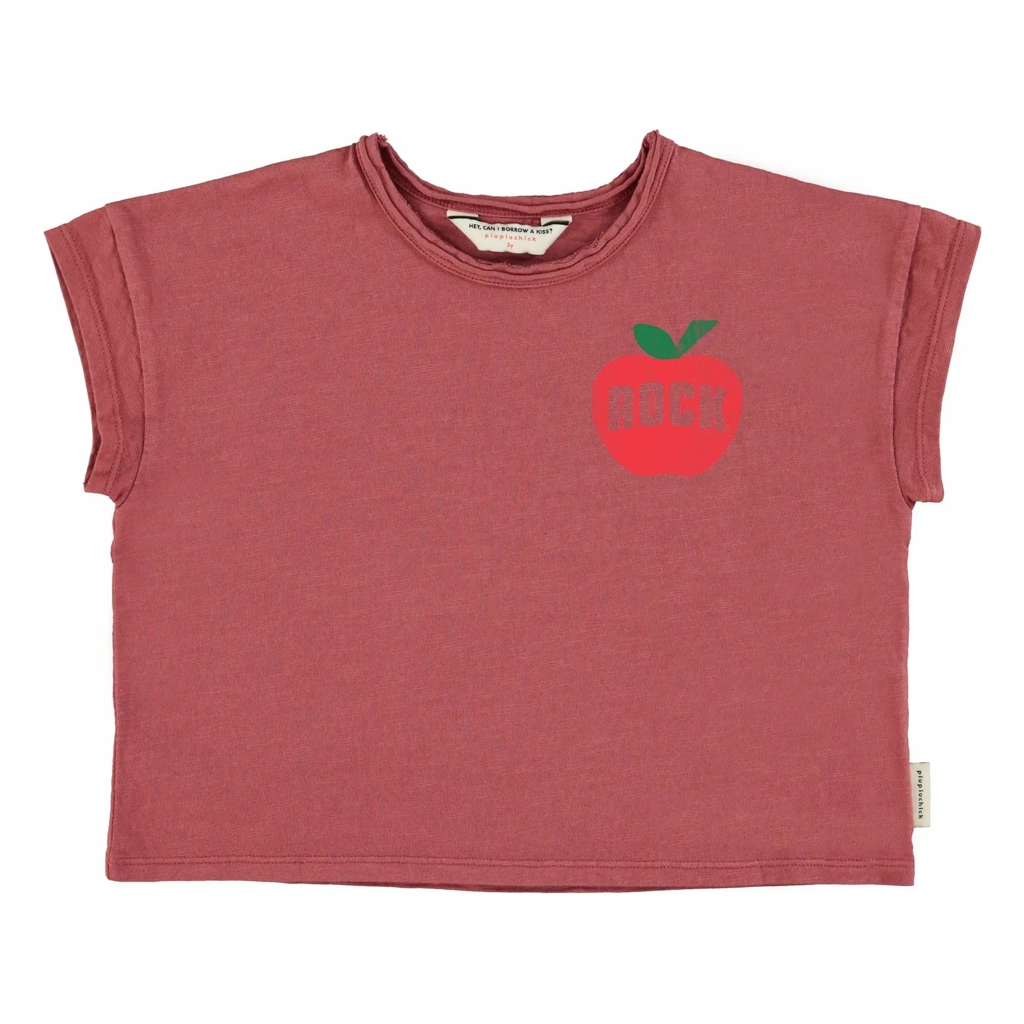 Piupiuchick - Camiseta Manzana | Rosa Polvo