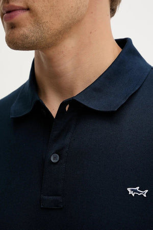 Paul&Shark Polo de algodón para hombre de punto