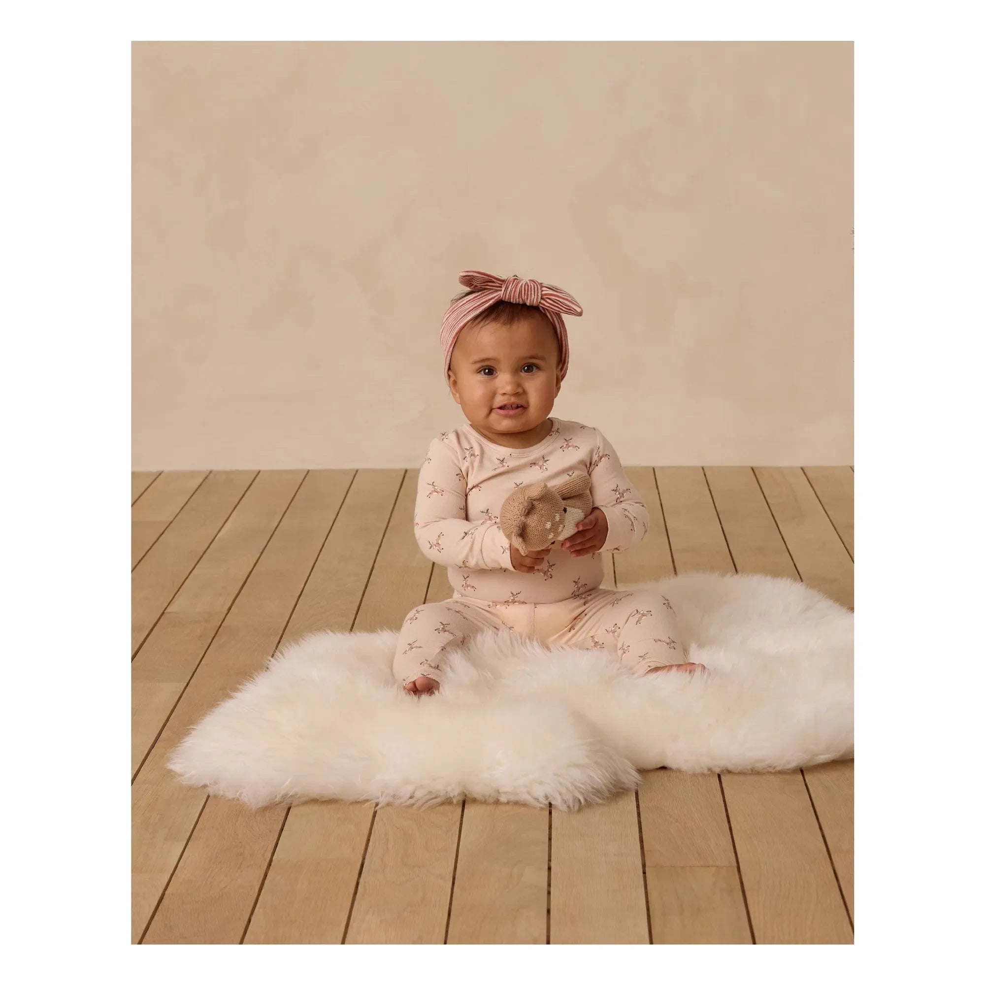 Quincy Mae - Pijama Rennes | Coral