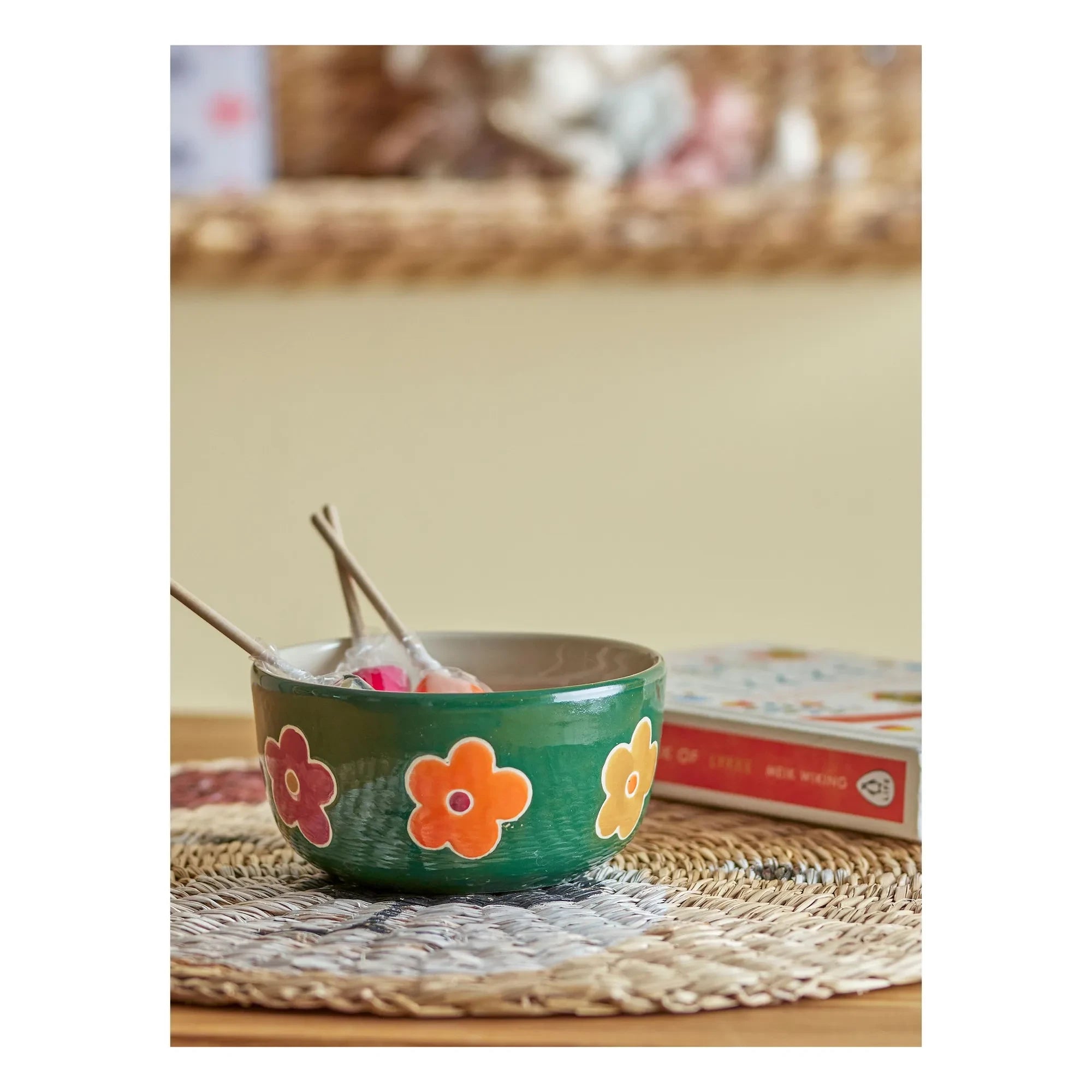 Bloomingville Mini - Cuenco de gres Addy | Verde