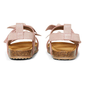 Pèpè - Two Con Me - Sandalias de gamuza con doble hebilla | Rosa