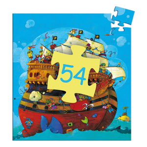 Djeco - Barbarossa’nın gemisi yapbozu - 54 parça
