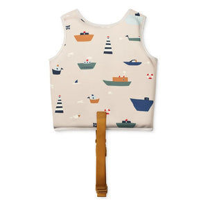 Liewood - Chaleco de natación Dove | Sailing/Sandy